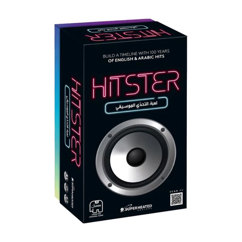 Superheated Neurons Hitster Ar/En Board Game Superheated Neurons Hitster Ar/En Board Game