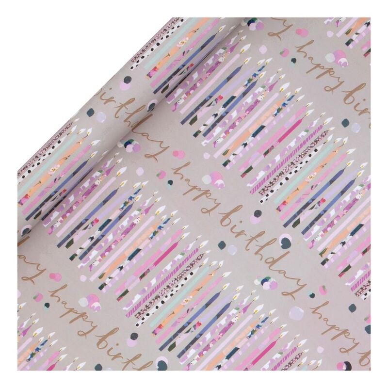 Glick Rollwrap 4M Sd Birthday Candles Glick Rollwrap 4M Sd Birthday Candles