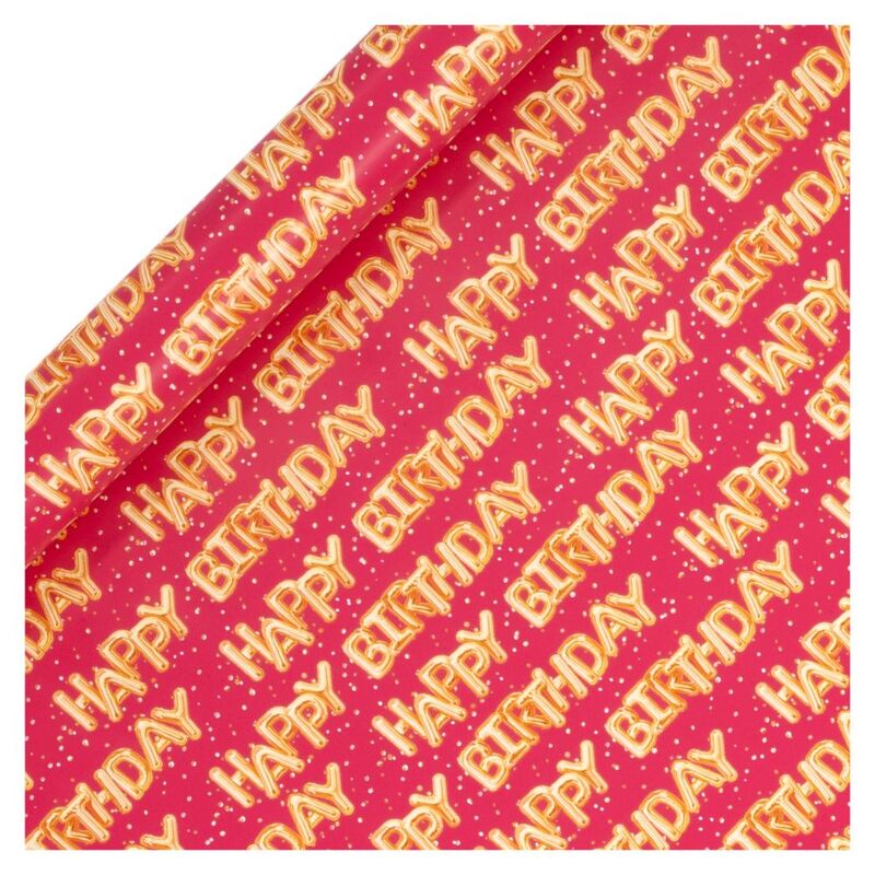 Glick Rollwrap Hb Helium Pink 4M Glick Rollwrap Hb Helium Pink 4M