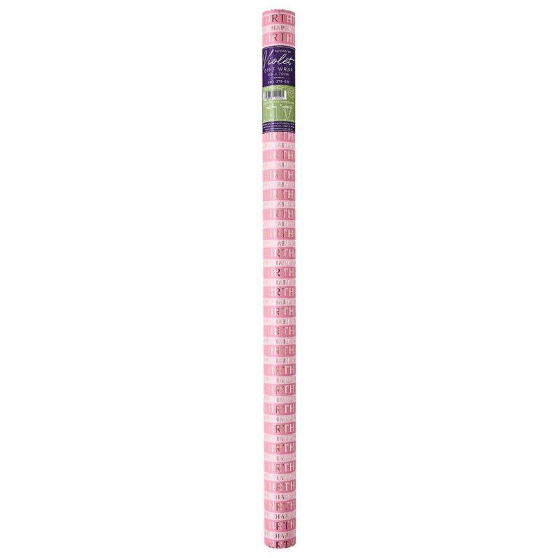 Partisan Rollwrap 4M Ps Birthday Pink Partisan Rollwrap 4M Ps Birthday Pink