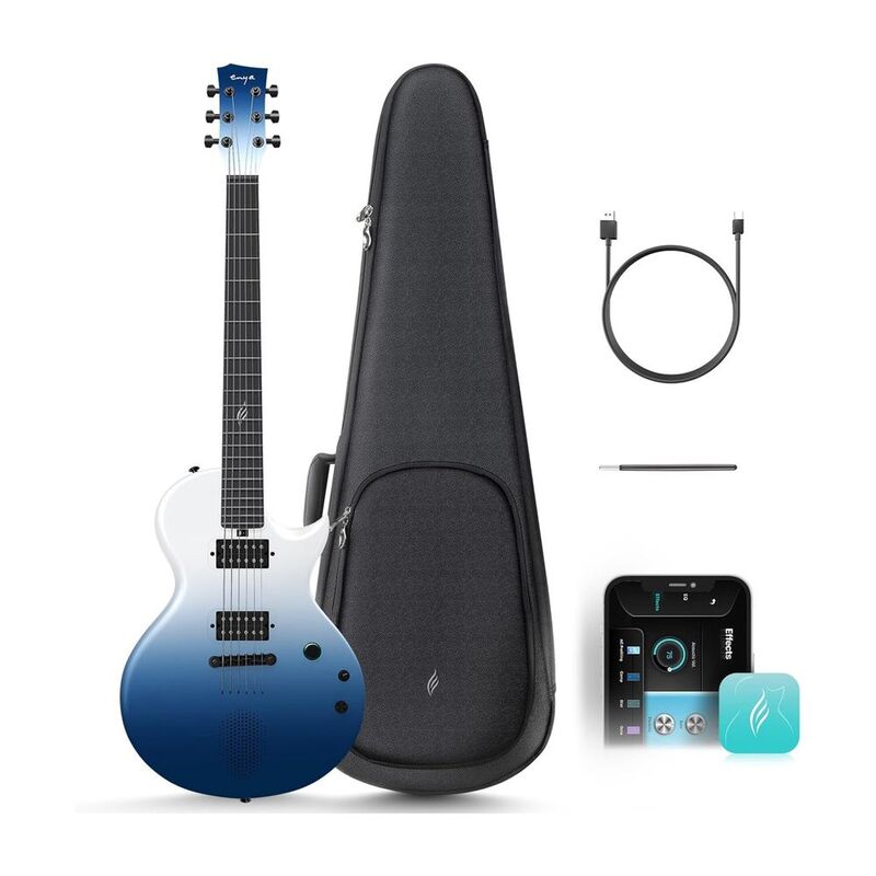 Enya Nova Gosonic/OB Smart Electric Guitar - Ocean Blue Enya Nova Gosonic/OB Smart Electric Guitar - Ocean Blue