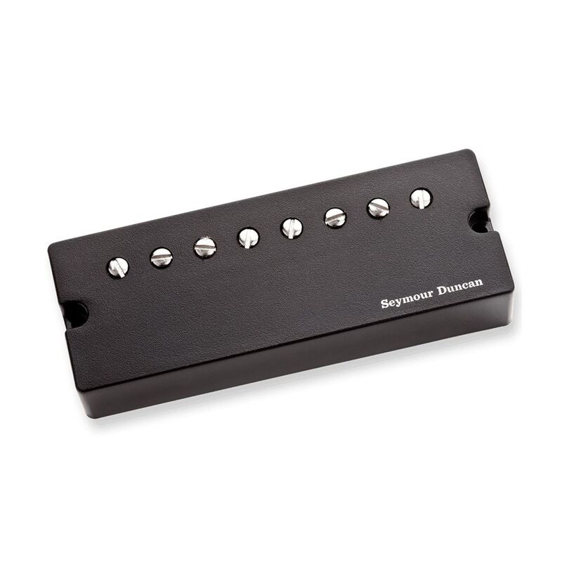 Seymour Duncan 11102-97-A-SB-8 Sentient 8-String Active Mount With Black Soapbar Covers Neck Humbucker