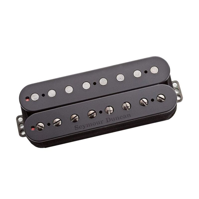 Seymour Duncan 11102-96-P-BK-8 Nazgul Humbucker 8-String Bridge Passive Mount - Black Metal