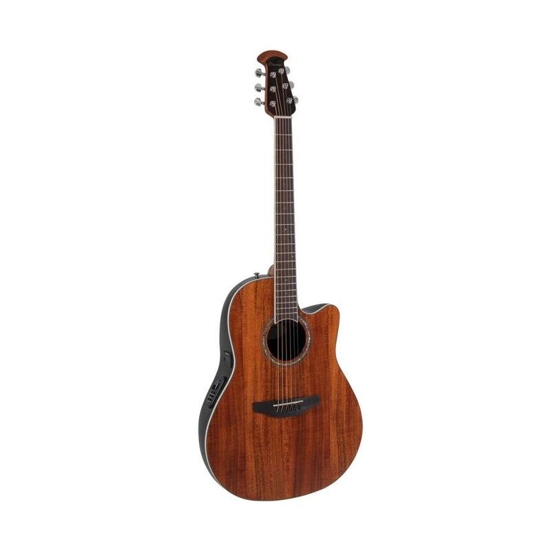 Ovation CS24P-FKOA-G Celebrity Standard Plus Mid Cutaway Electric-Acoustic Guitar - Figured Koa Ovation CS24P-FKOA-G Celebrity Standard Plus Mid Cutaway Electric-Acoustic Guitar - Figured Koa