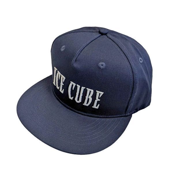 Rock Off Ice Cube Logo - Navy Snapback Cap Rock Off Ice Cube Logo - Navy Snapback Cap