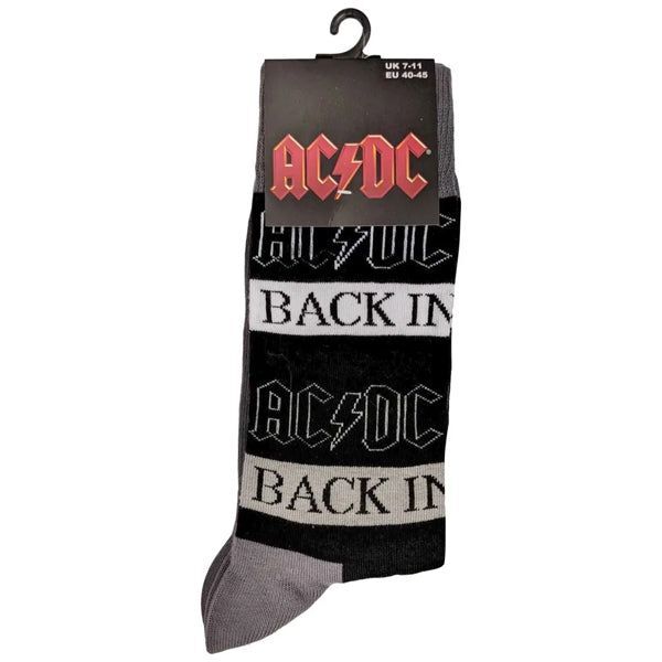 Rock Off AC/DC - Socks Back In Black - (EU 40-45)