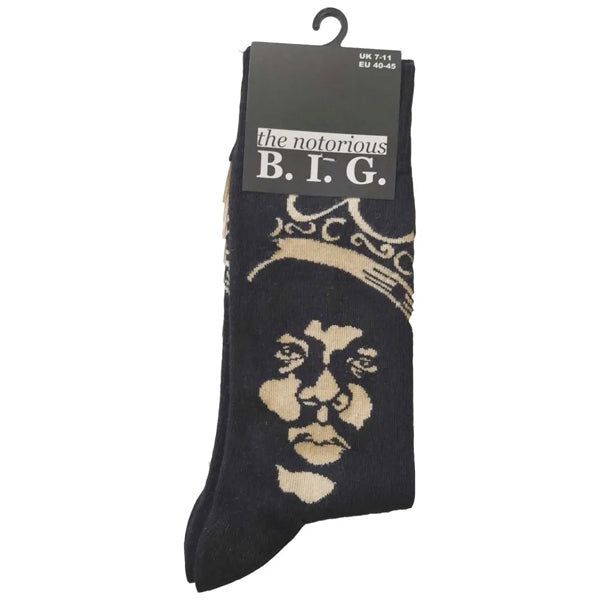 Rock Off Biggie - Socks Gold Crown - (EU 40-45)