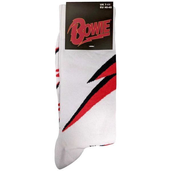 Rock Off David Bowie - Socks Flash - (EU 40-45)