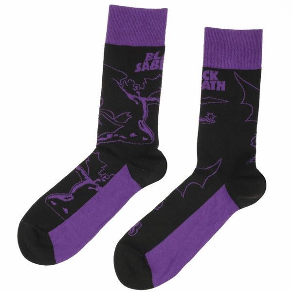 Rock Off Black Sabbath - Socks Logo & Demon - (EU 40-45)