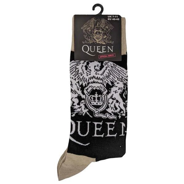 Rock Off Queen - Socks Crest & Logo - (EU 40-45)