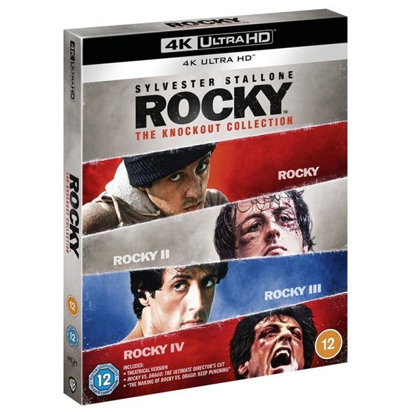 Rocky - The Knockout Collection (5 Disc) - Blu-Ray 4K Rocky - The Knockout Collection (5 Disc) - Blu-Ray 4K