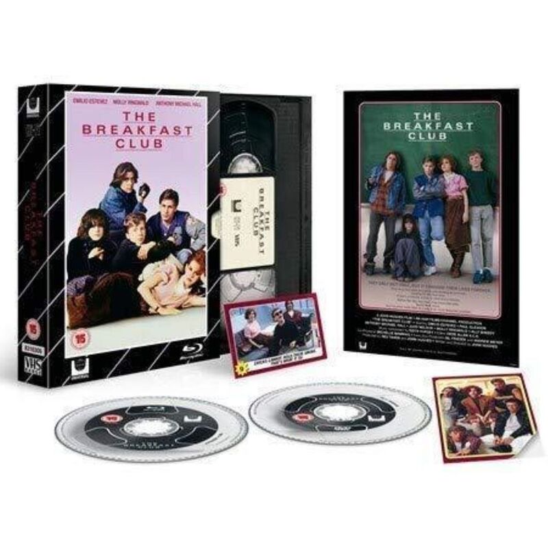 The Breakfast Club - Limited Edition VHS Collection DVD + Blu-Ray The Breakfast Club - Limited Edition VHS Collection DVD + Blu-Ray