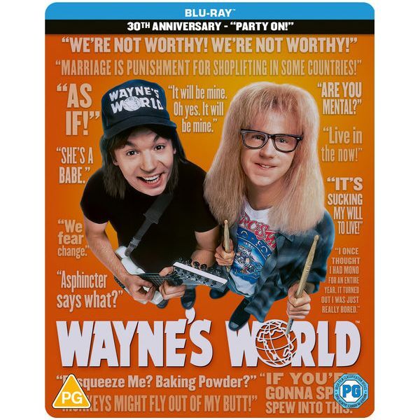 Wayne's World 30th Anniversary - " Party On " (Steelbook) Blu-Ray