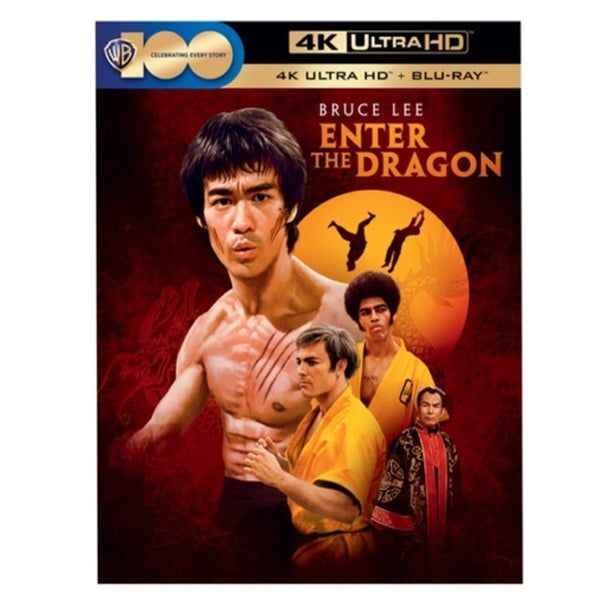 Enter The Dragon - (50th Anniversary Edition) 4K Ultra HD + Blu-Ray Enter The Dragon - (50th Anniversary Edition) 4K Ultra HD + Blu-Ray
