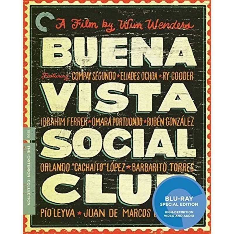 Buena Vista Social Club A Film by Wim Wenders The Criterion Collection Blu-Ray Buena Vista Social Club A Film by Wim Wenders The Criterion Collection Blu-Ray