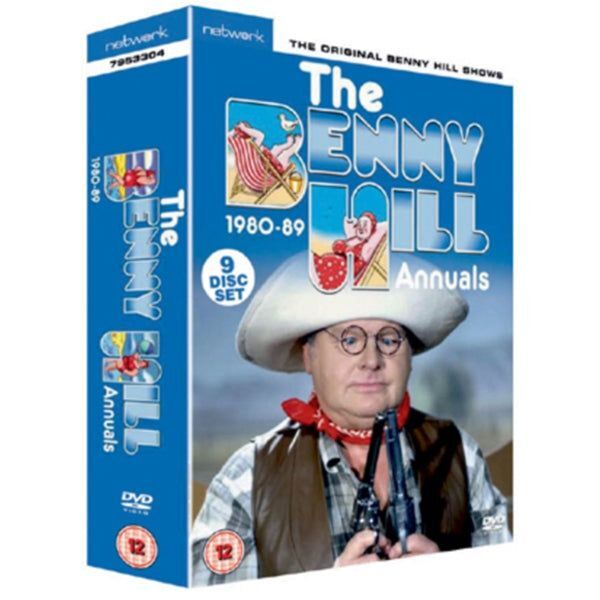 Benny Hill Annuals 1980-1989 - 9DVD Benny Hill Annuals 1980-1989 - 9DVD