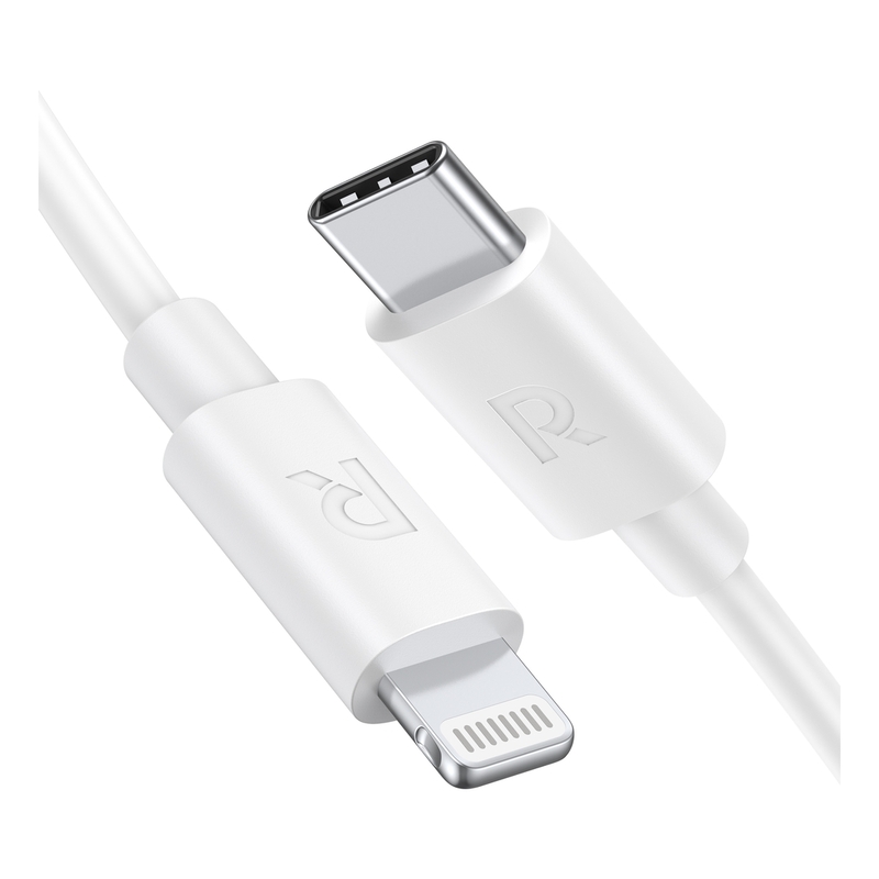 RavPower RP-CB1016 Type-C To Lightning Cable 1m TPE - White