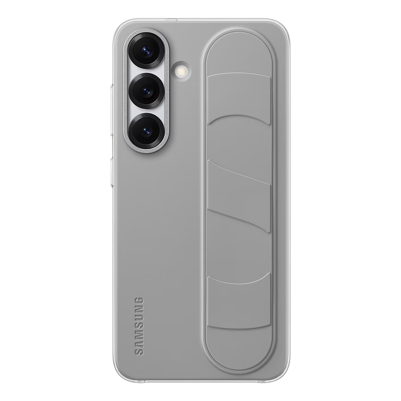 Samsung Galaxy S25 Standing Grip Case - Gray Samsung Galaxy S25 Standing Grip Case - Gray