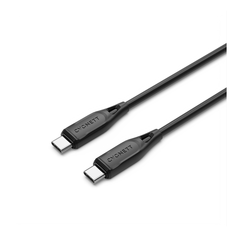 Cygnett Essentials USB-C To USB-C 2.0 Cable 1m - Black