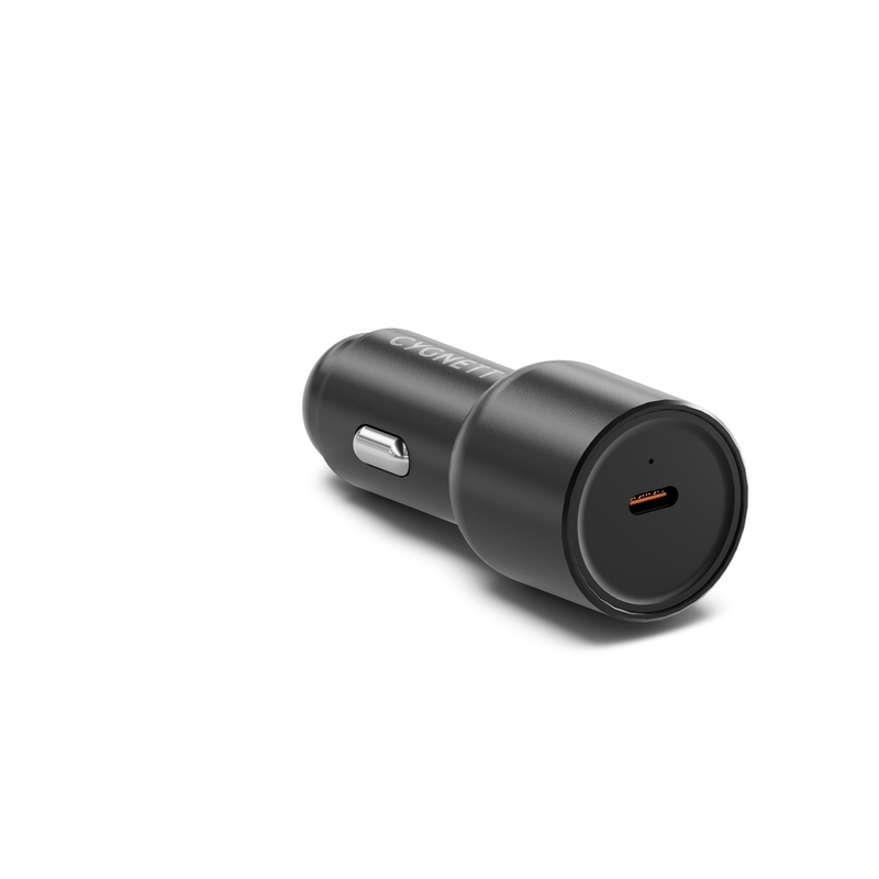 Cygnett CARPOWER 65W USB-C Laptop Car Charger - Silver