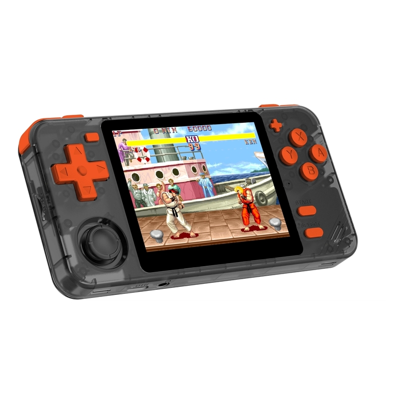Porodo Gaming Retro Arcade Gaming Console - Orange/Black Porodo Gaming Retro Arcade Gaming Console - Orange/Black