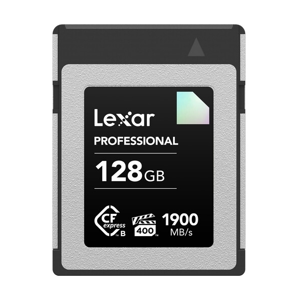 Lexar Professional CFexpress Type-B card up to 1900MB/s read 1700MB/s write. VPG 400 - 128GB Lexar Professional CFexpress Type-B card up to 1900MB/s read 1700MB/s write. VPG 400 - 128GB