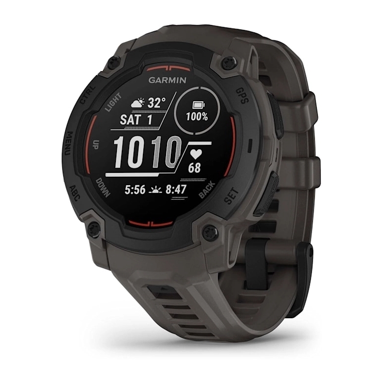 Garmin Instinct E GPS Smartwatch - 45mm - Black with Charcoal Band Garmin Instinct E GPS Smartwatch - 45mm - Black with Charcoal Band