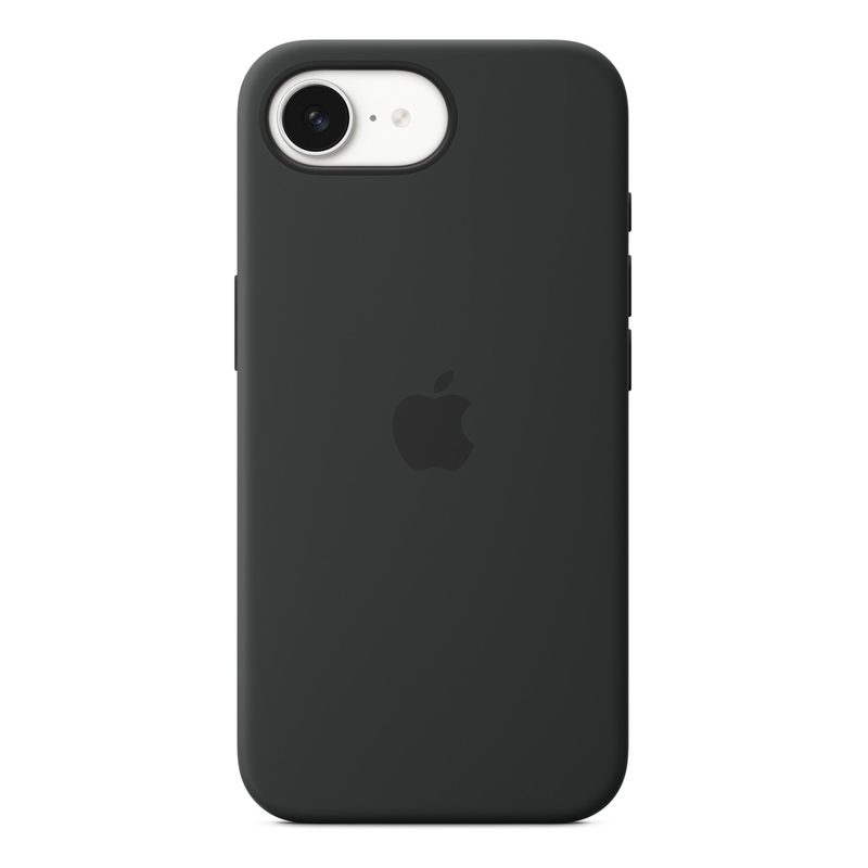 Apple iPhone 16e Silicone Case - Black Apple iPhone 16e Silicone Case - Black