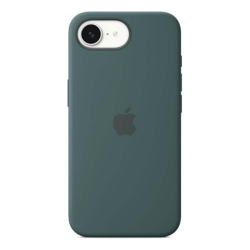 Apple iPhone 16e Silicone Case - Lake Green Apple iPhone 16e Silicone Case - Lake Green