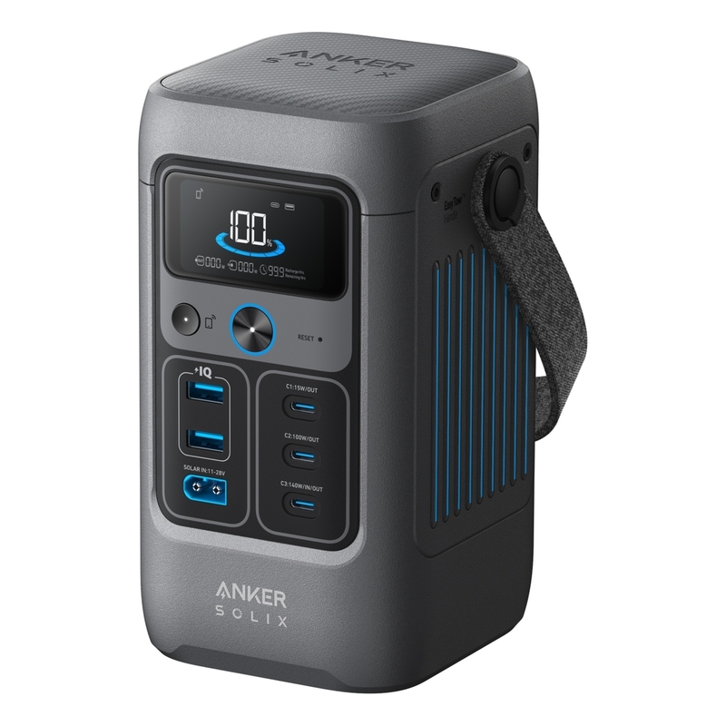 Anker SOLIX C200 DC Portable Power Station - 60000mAh (192Wh) 200W - Gray Anker SOLIX C200 DC Portable Power Station - 60000mAh (192Wh) 200W - Gray