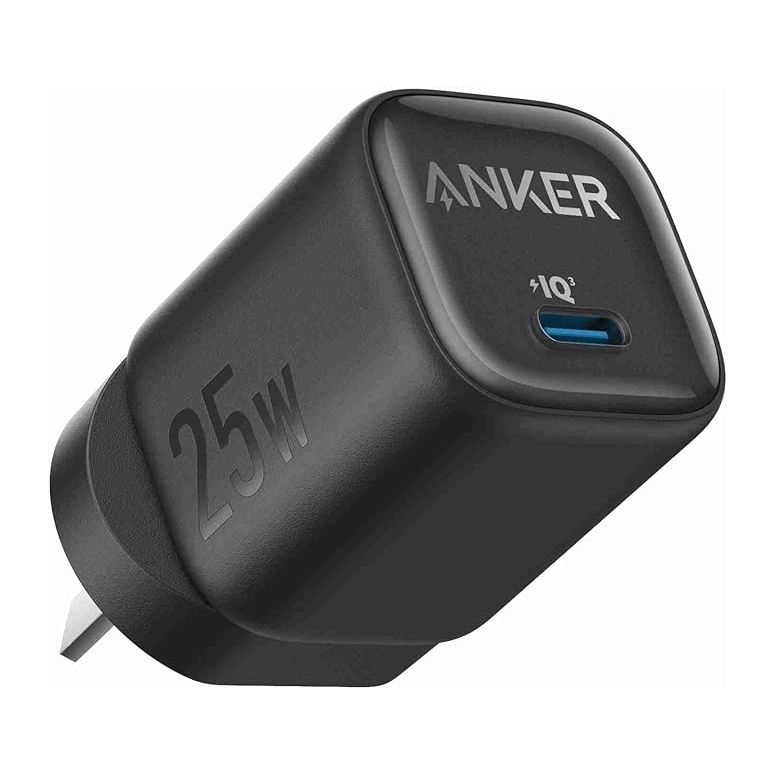 Anker 25W USB-C Charger Block - Black Anker 25W USB-C Charger Block - Black