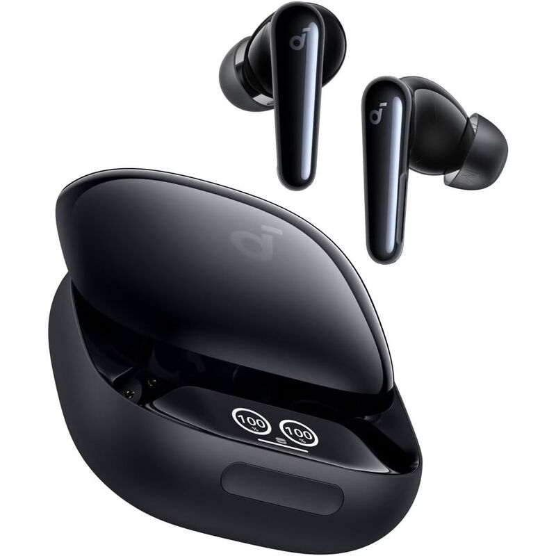 Soundcore Liberty 4 Pro Noise Cancelling True-Wireless Earbuds - Black Soundcore Liberty 4 Pro Noise Cancelling True-Wireless Earbuds - Black