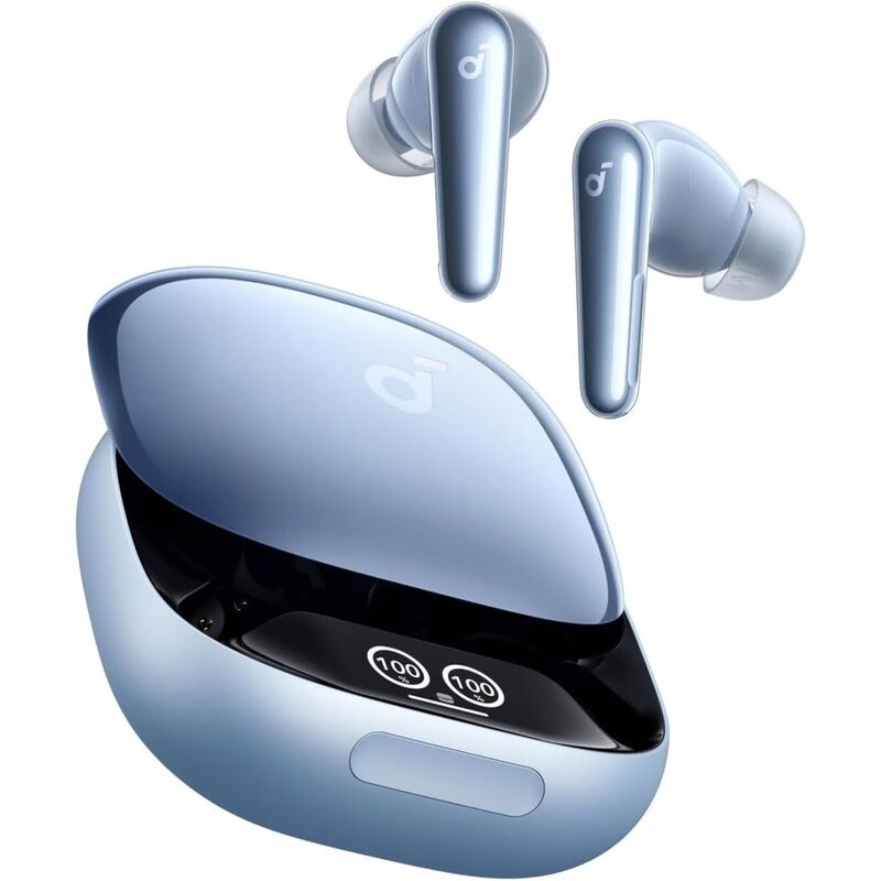 Soundcore Liberty 4 Pro Noise Cancelling True-Wireless Earbuds - Blue Soundcore Liberty 4 Pro Noise Cancelling True-Wireless Earbuds - Blue