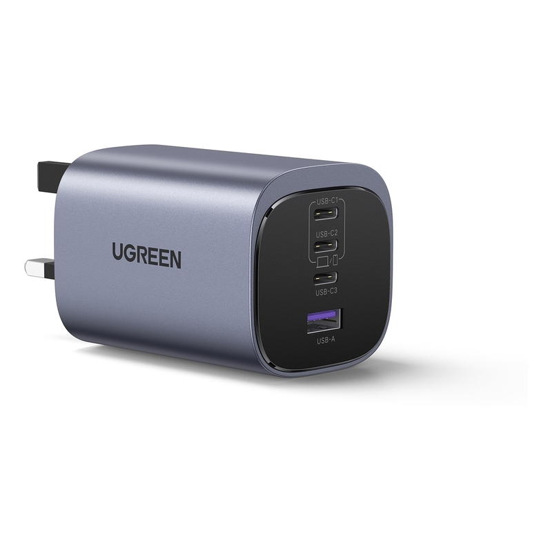 UGREEN Nexode S 100W PD GaN Charger 3C 1A UK - Gray UGREEN Nexode S 100W PD GaN Charger 3C 1A UK - Gray