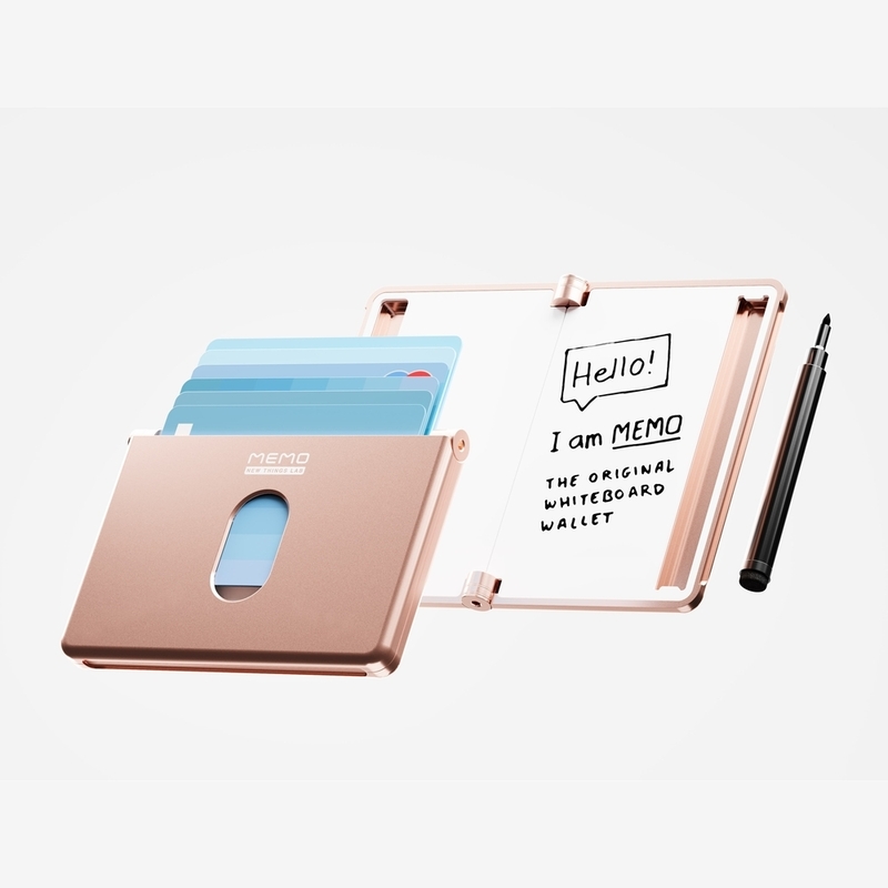 New Things Lab Memo RFID Blocking Whiteboard Wallet - Gilded Rose New Things Lab Memo RFID Blocking Whiteboard Wallet - Gilded Rose