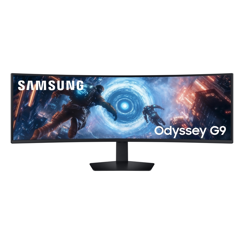Samsung 49" Gaming Monitor Odyssey G9 Curved Dual QHD VA Panel 144Hz 1Ms