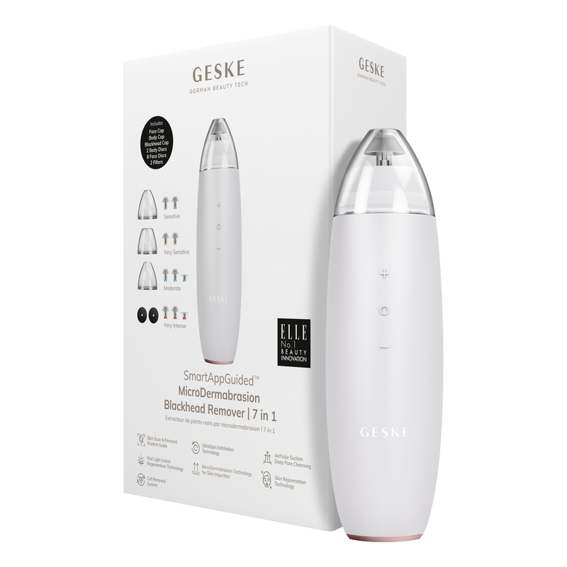 GESKE SmartAppGuided MicroDermabrasion Blackhead Remover 7 in 1 - Starlight GESKE SmartAppGuided MicroDermabrasion Blackhead Remover 7 in 1 - Starlight