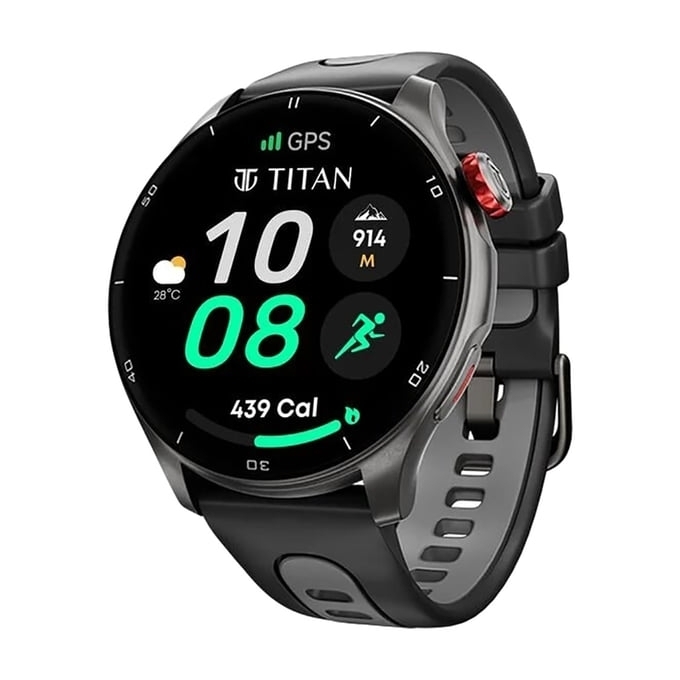 Titan Celestor Smartwatch - Black/Black