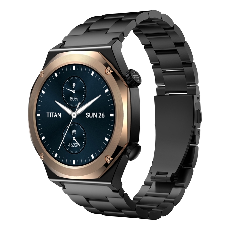 Titan Maestro Smartwatch - Black/Rose Gold Titan Maestro Smartwatch - Black/Rose Gold