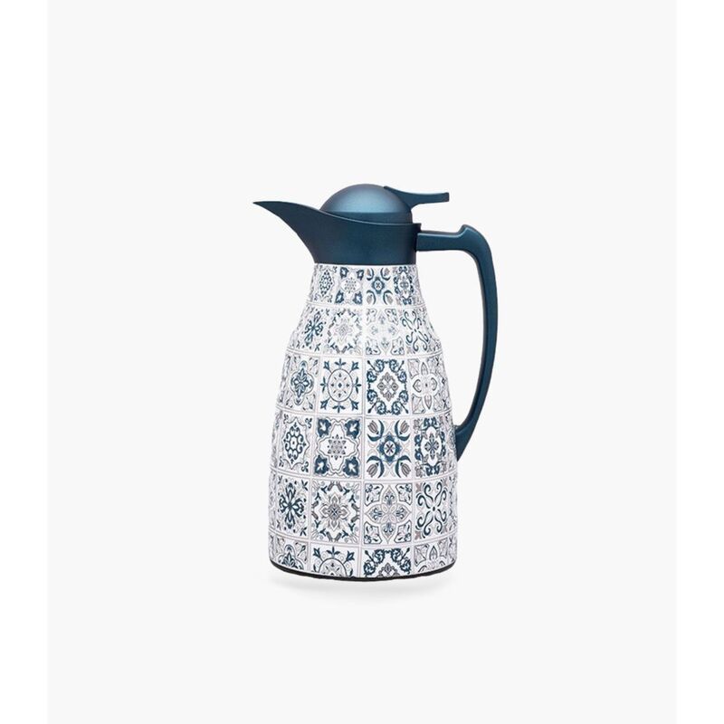 Roomours Andalusia 1L Thermos - Silver Blue
