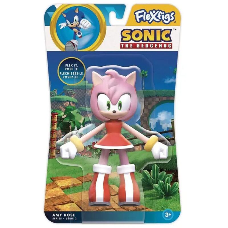 Flexfigs Sonic The Hedgehog - Amy Rose Figure Flexfigs Sonic The Hedgehog - Amy Rose Figure