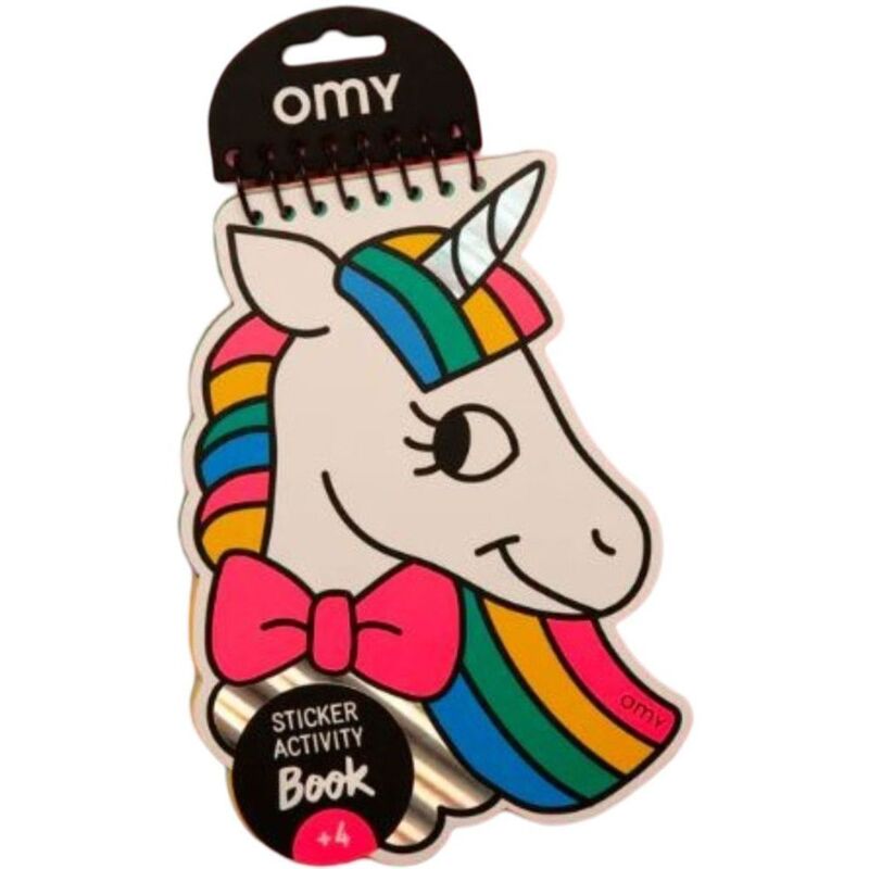 Omy Sticker Activity Notebook - Lily Omy Sticker Activity Notebook - Lily