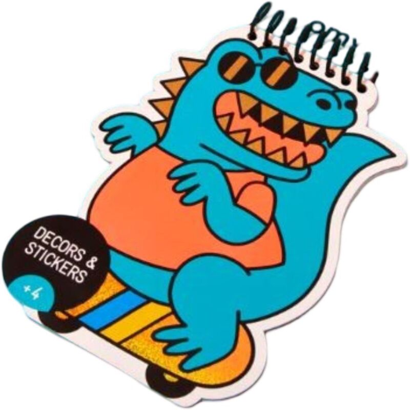 Omy Sticker Activity Notebook - Dino Omy Sticker Activity Notebook - Dino