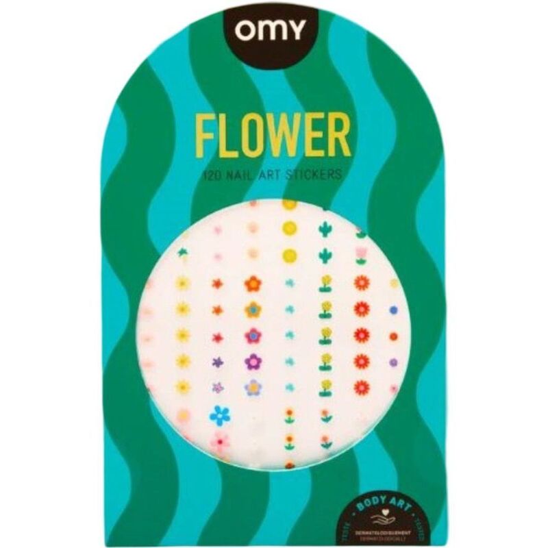 Omy Nail Art Stickers - Flower Omy Nail Art Stickers - Flower