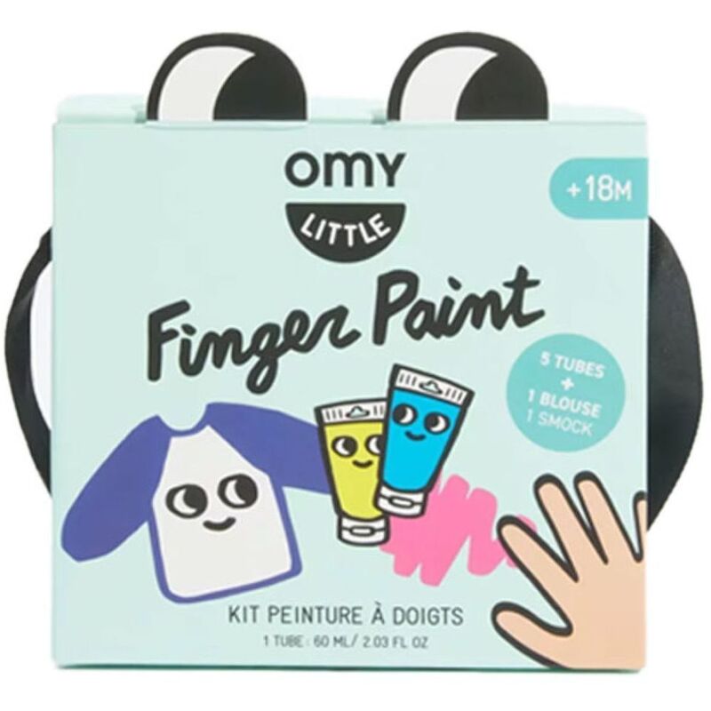 Omy Little Finger Paint Kit Omy Little Finger Paint Kit