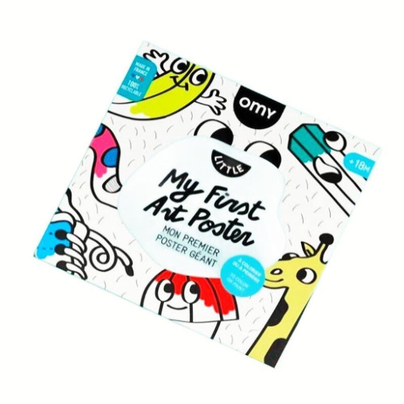 Omy Little Coloring Poster - My First Art Poster