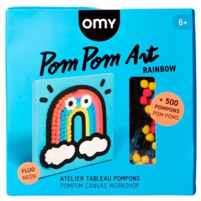 Omy Pom Pom Art - Rainbow