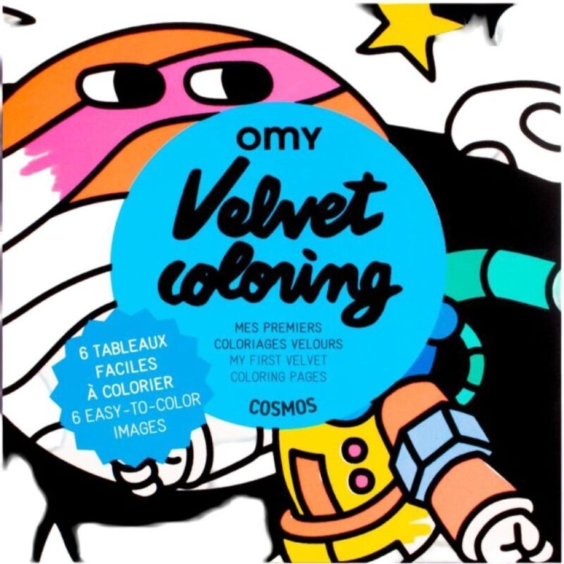 Omy Velvet Coloring - Cosmos