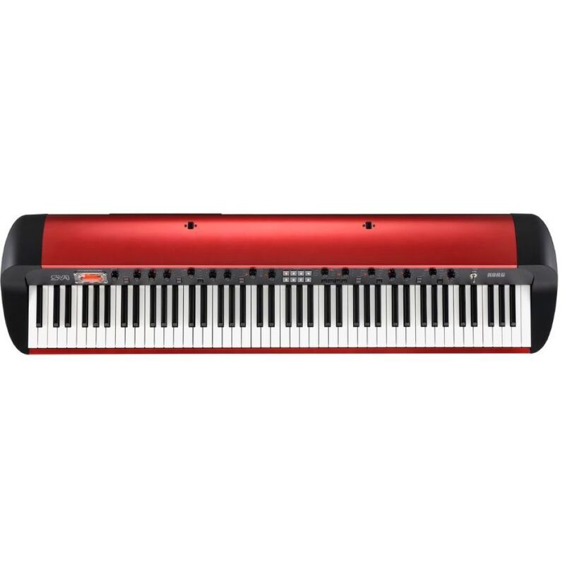KORG SV1-88-MR Stage Vintage Digital Piano - Mettalic Red KORG SV1-88-MR Stage Vintage Digital Piano - Mettalic Red