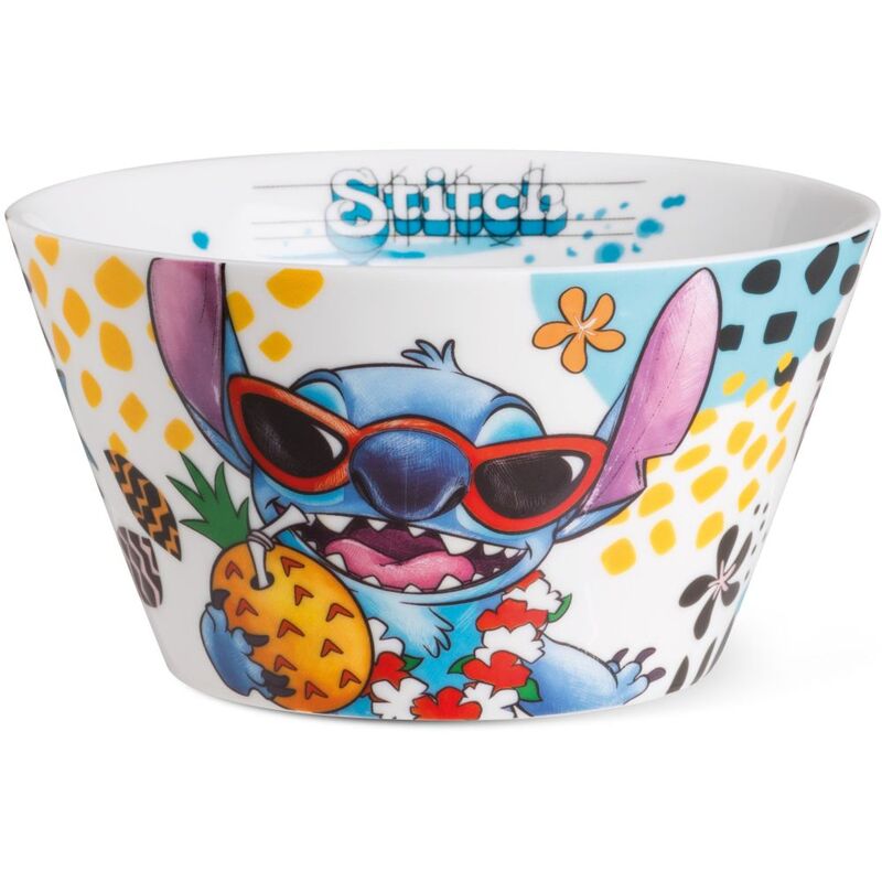 EGAN Disney Stitch Bowl - White 550ml